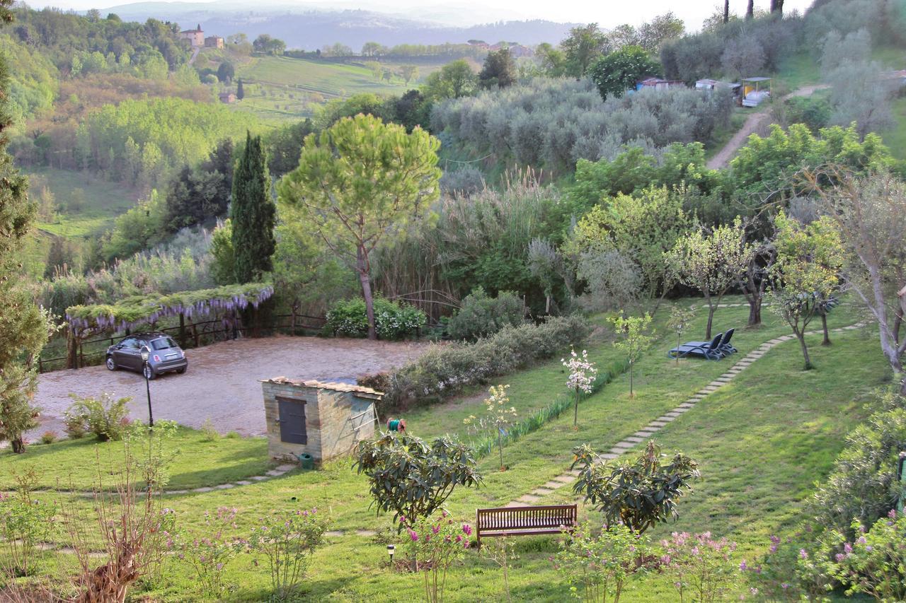 Podere Oliveta Poggibonsi Bagian luar foto